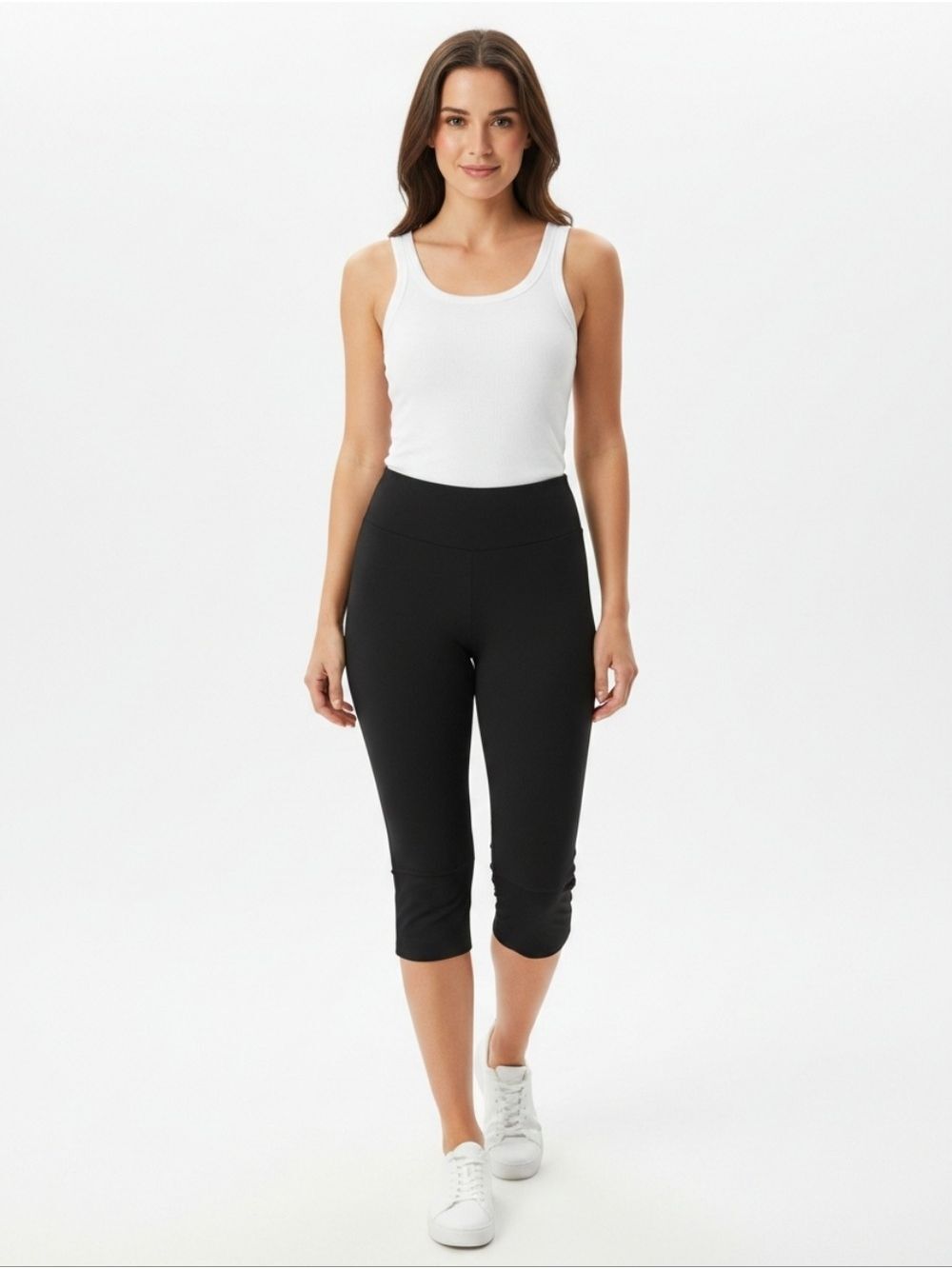 Athleta x Derek lam brack cropped leggings size medium